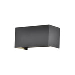 Davos Rectangular Outdoor Up/Down Wall Light IP54 - Various Colors