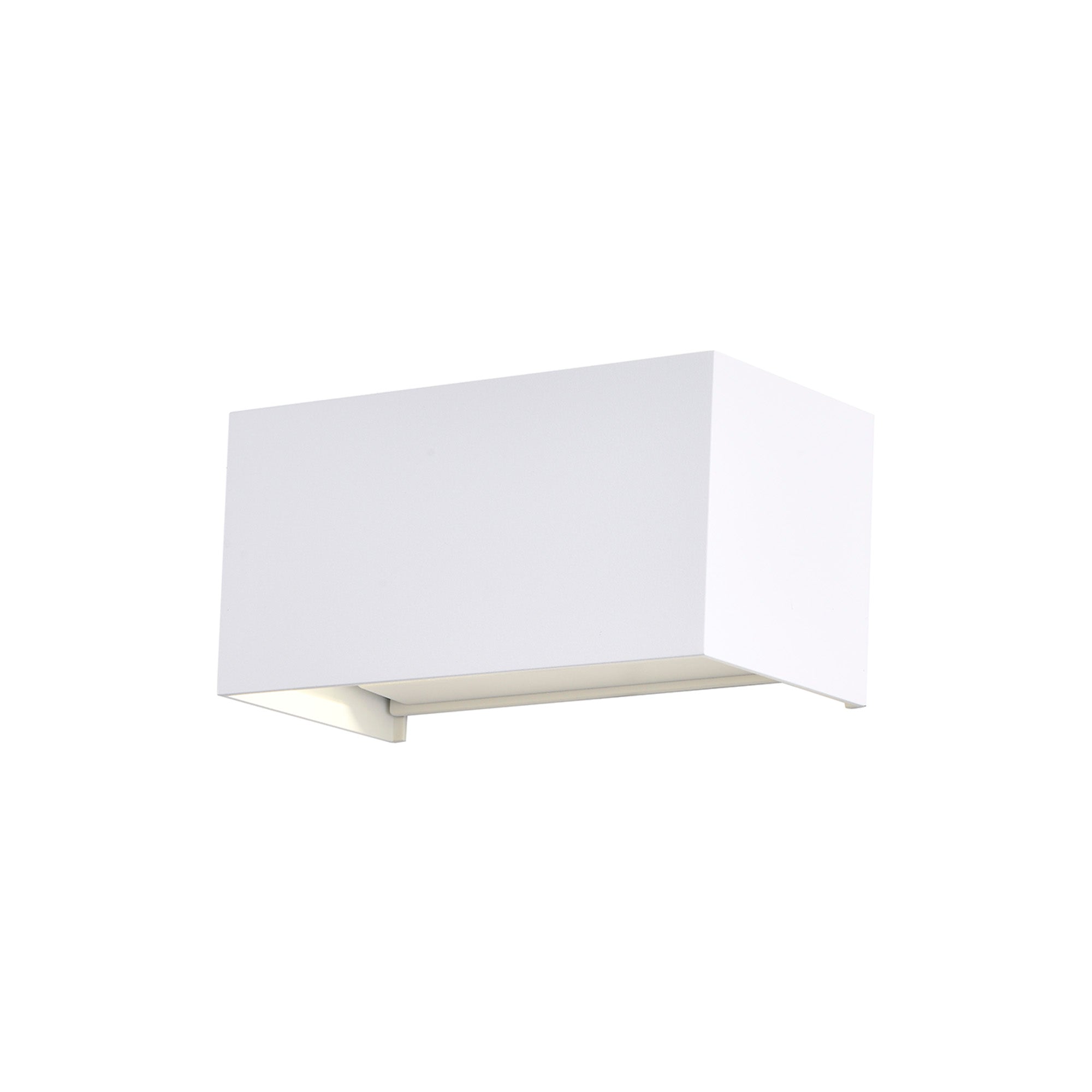 Davos Rectangular Outdoor Up/Down Wall Light IP54 - Various Colors