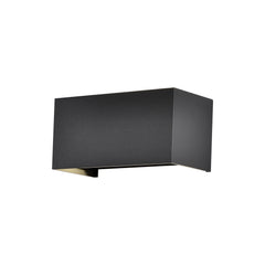 Davos Rectangular Outdoor Up/Down Wall Light IP54 - Various Colors