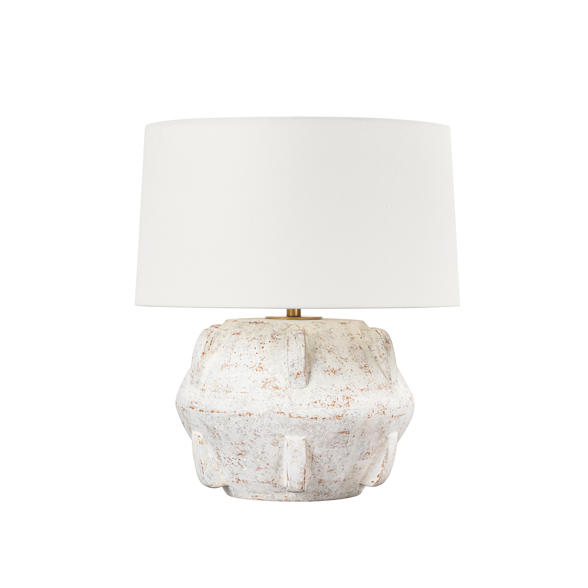 Vanda 1Lt Table Lamp - Whitewash Terracota