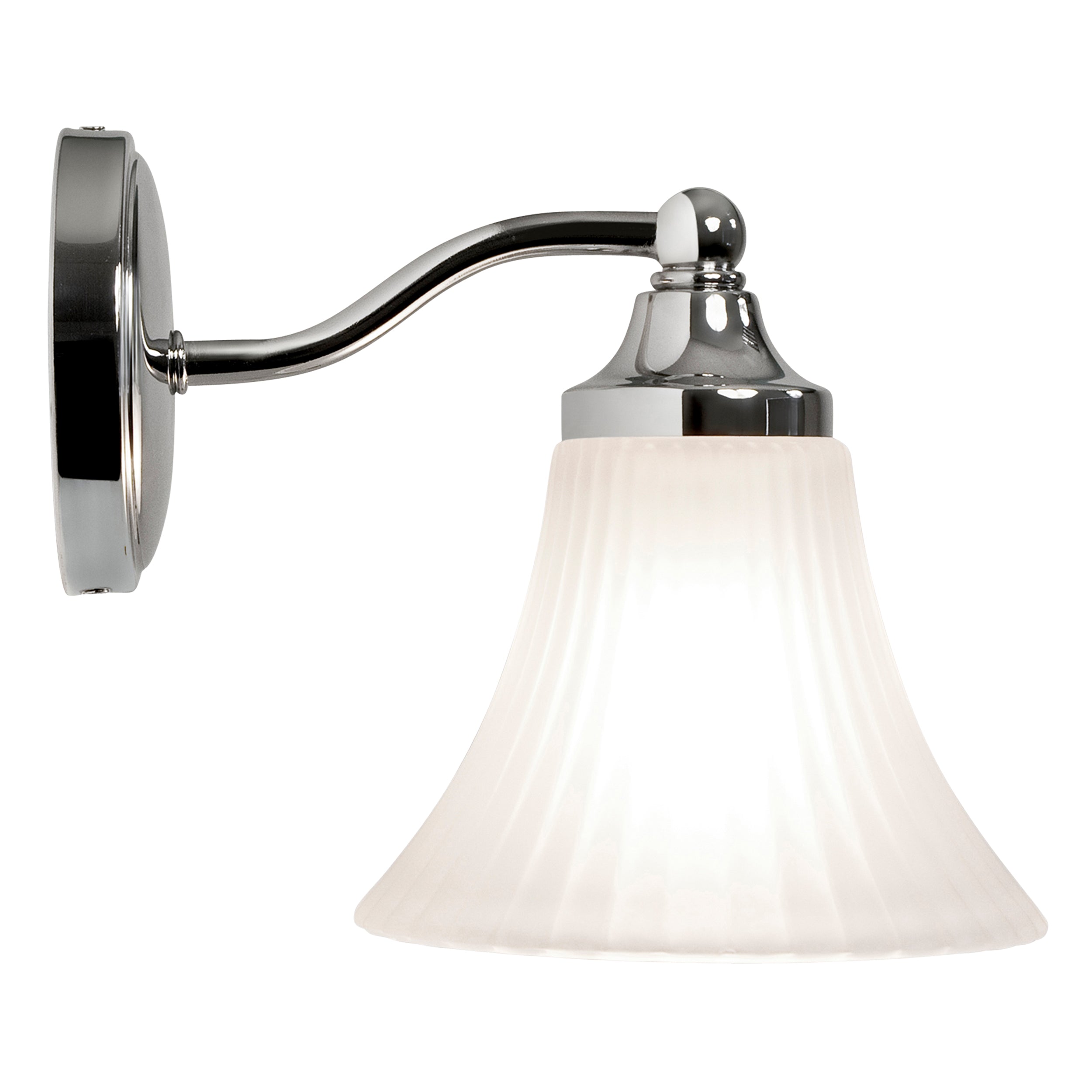 Nena Bathroom Wall Light-Polished Chrome