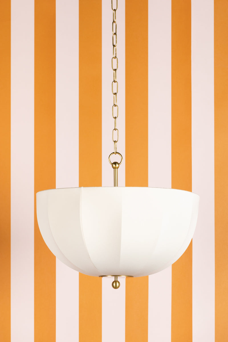 Meshelle 1Lt Pendant - Brass