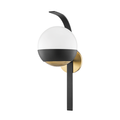 Aly 1Lt Wall Sconce - Aged Brass