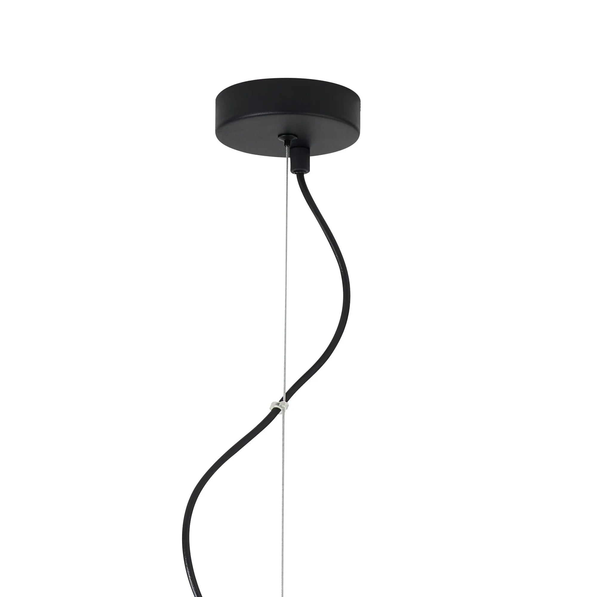 Taverley  3 Arm 5 Light Angled Pendant E27- Black/ Gold/ Nickel Finishes