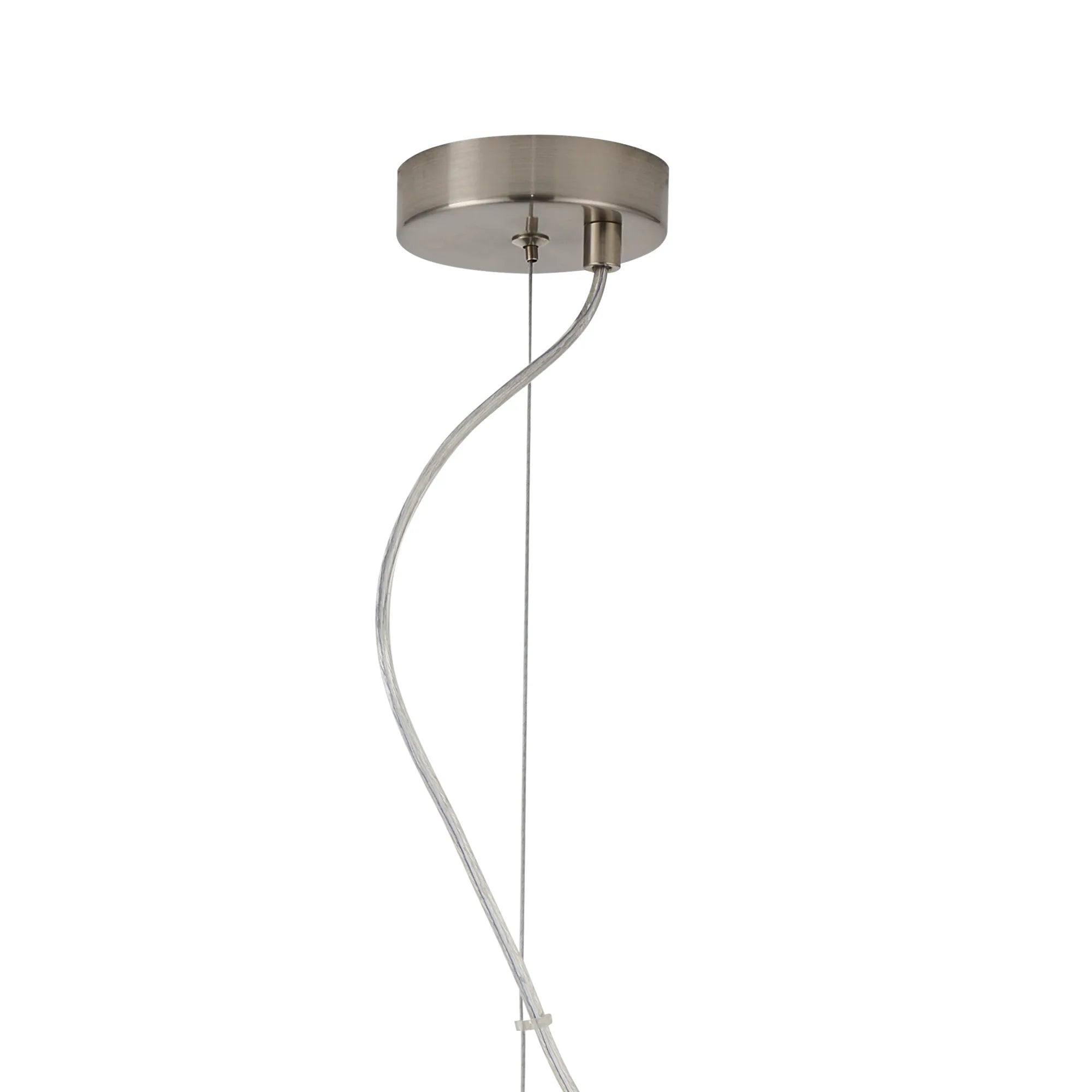 Taverley  3 Arm 5 Light Angled Pendant E27- Black/ Gold/ Nickel Finishes