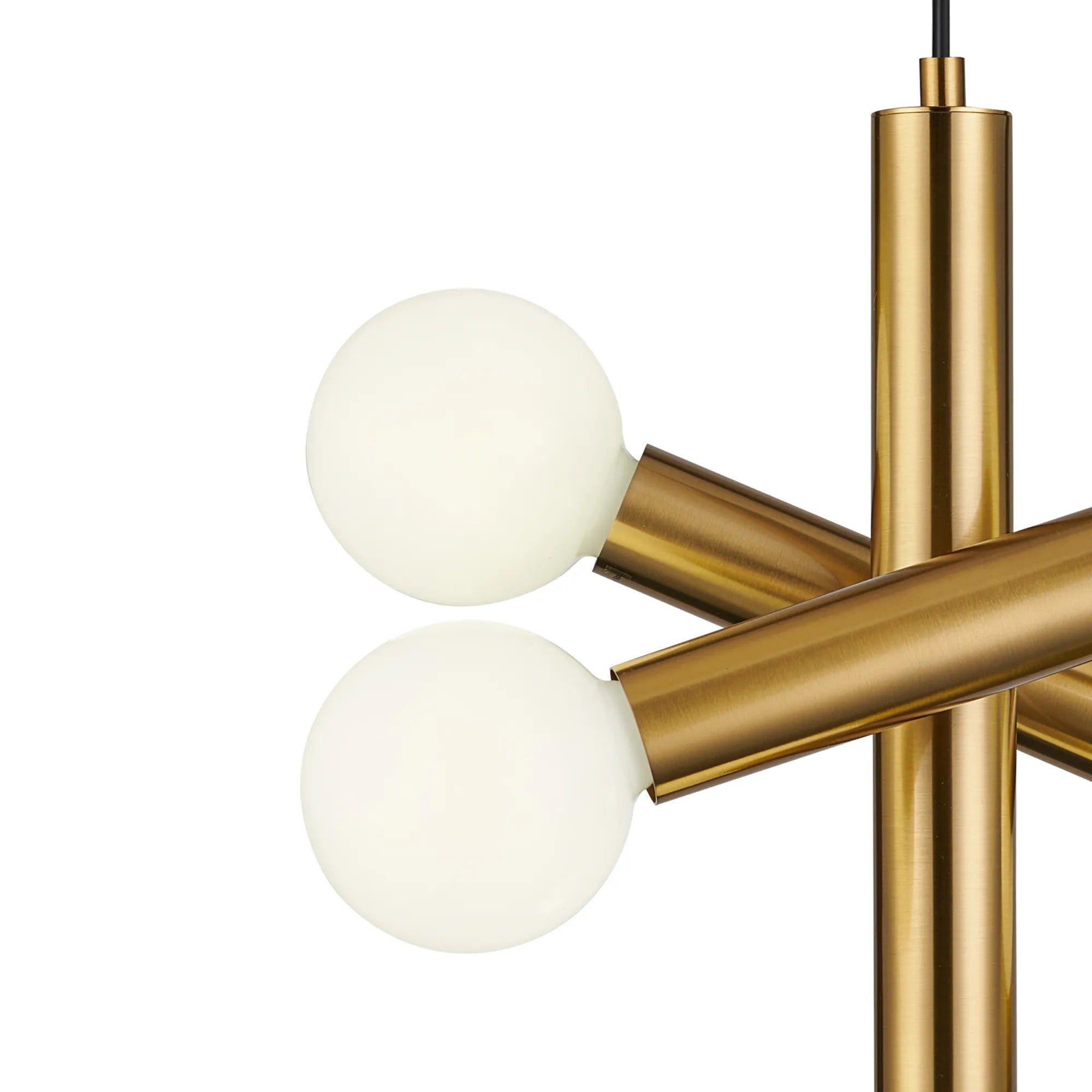 Taverley  3 Arm 5 Light Vertical Adjustable Pendant E27- Gold/ Nickel/ Black Finishes
