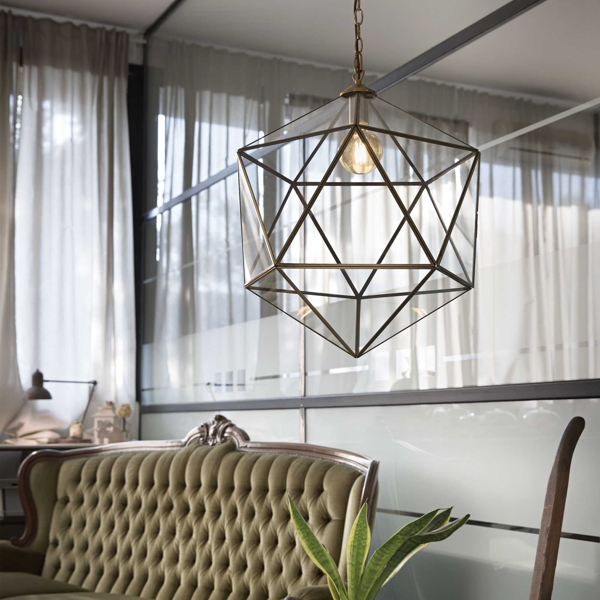 Deca Pendant Light - Burnish Finish - Cusack Lighting