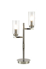 Deck Table Lamp, 2 x E14, Antique Brass, Polished Gold, Polished Nickel