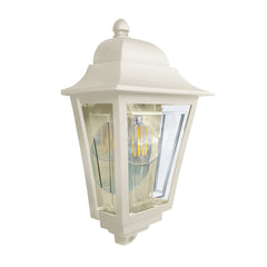 Deco Lane 1lt Half Wall Lantern - Various Finish E27 IP44