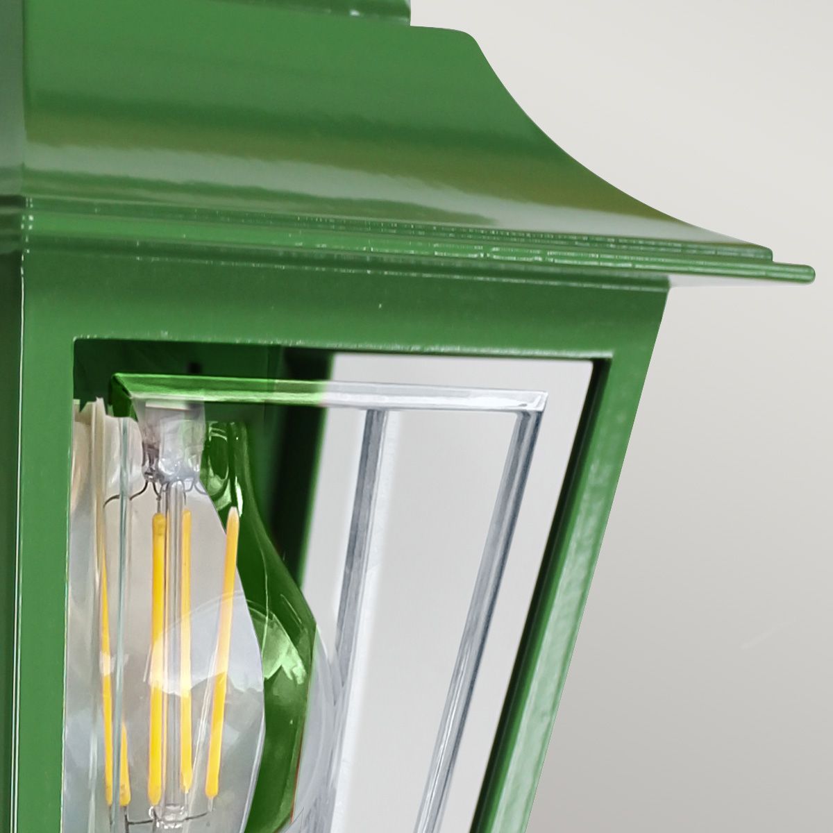 Deco Lane 1lt Half Wall Lantern - Various Finish E27 IP44