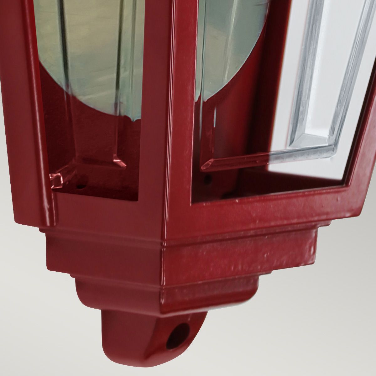 Deco Lane 1lt Half Wall Lantern - Various Finish E27 IP44