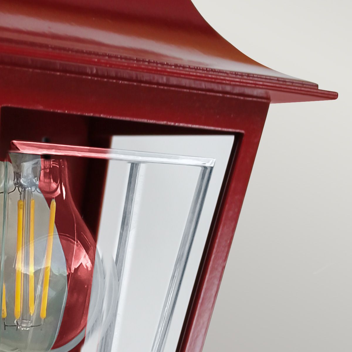 Deco Lane 1lt Half Wall Lantern - Various Finish E27 IP44