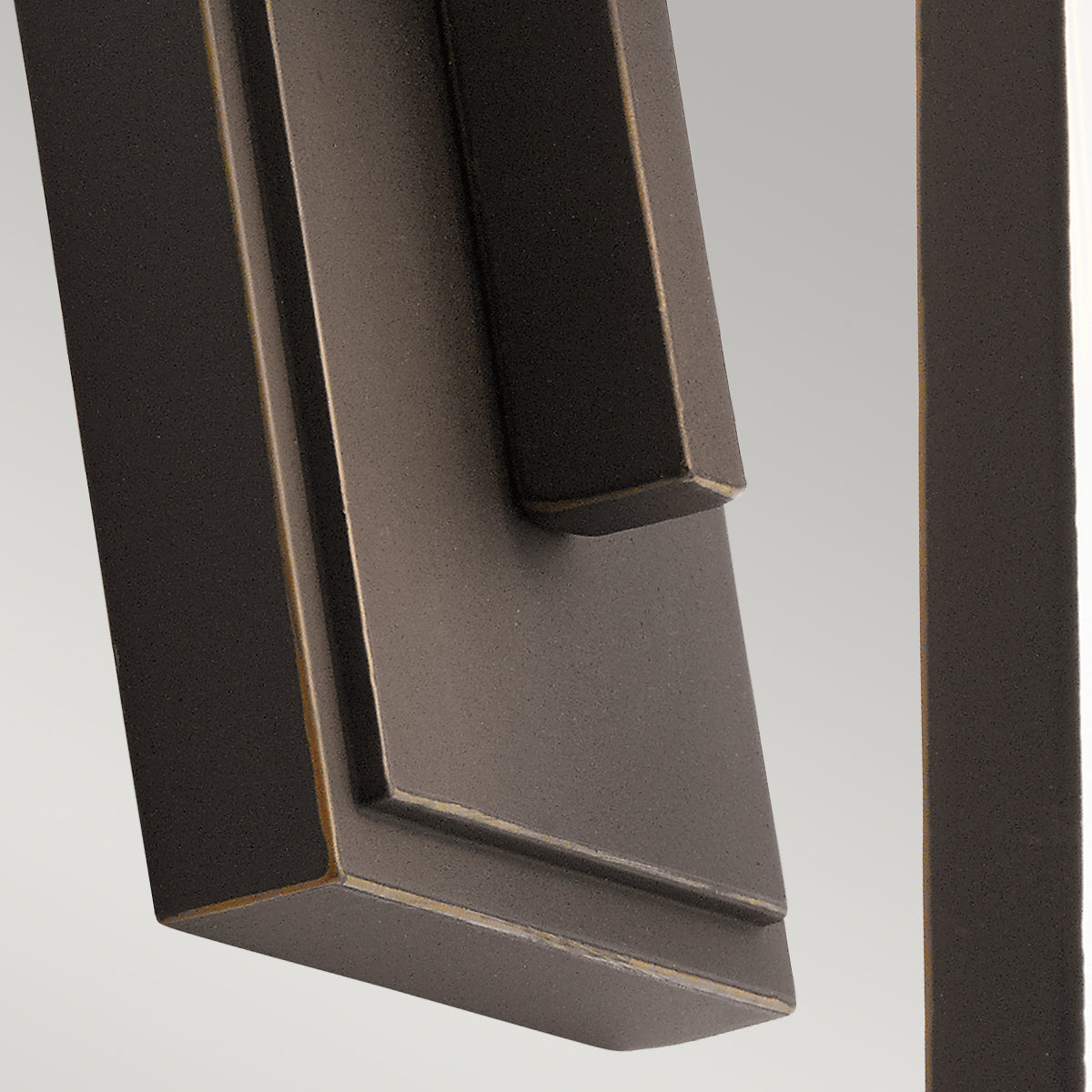 Delison Small Wall Lantern - Rubbed Bronze Finish