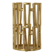 DELPHI SMALL CANDLE HOLDER - Gold Finish