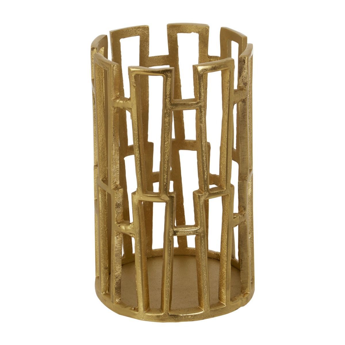 DELPHI SMALL CANDLE HOLDER - Gold Finish