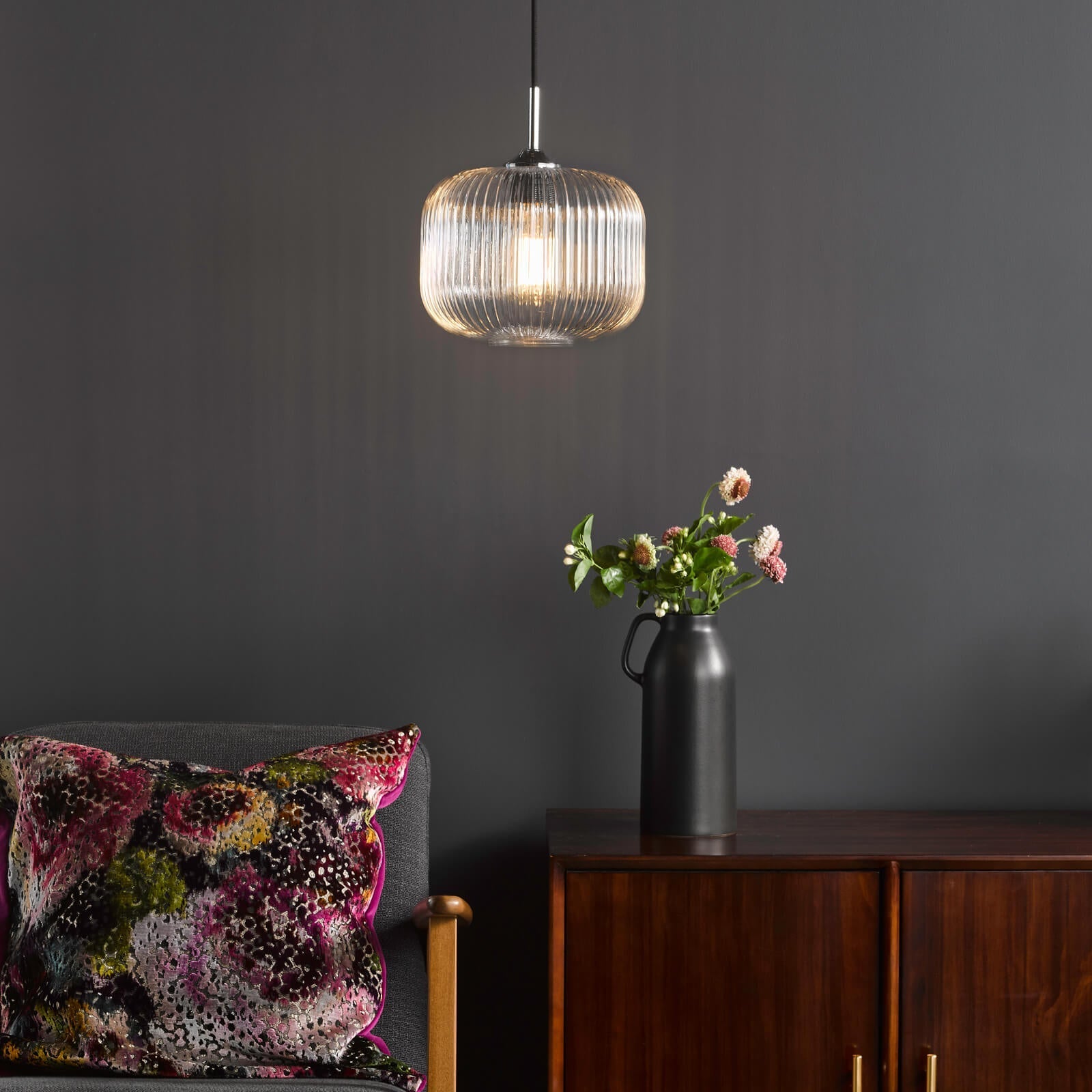 Demarius 1 Light Pendant - Various Finishes