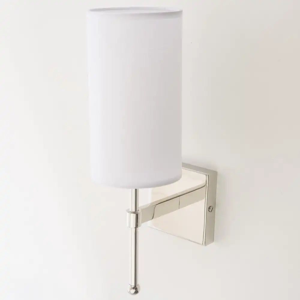 Sconce Denver Single wall Light - Nickel/Gold Finish - Cusack Lighting