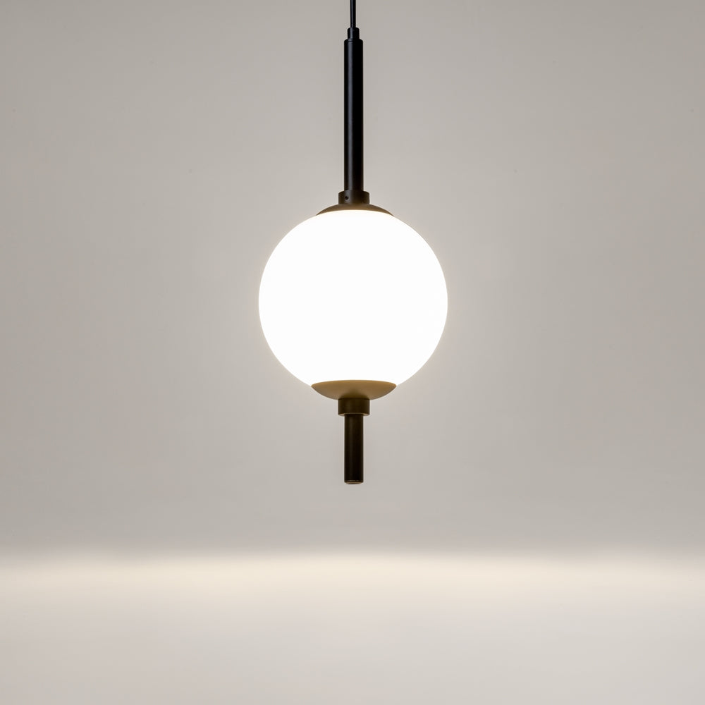 The Sixth Sense Pendant Lamp- Black/ Brass Finishes