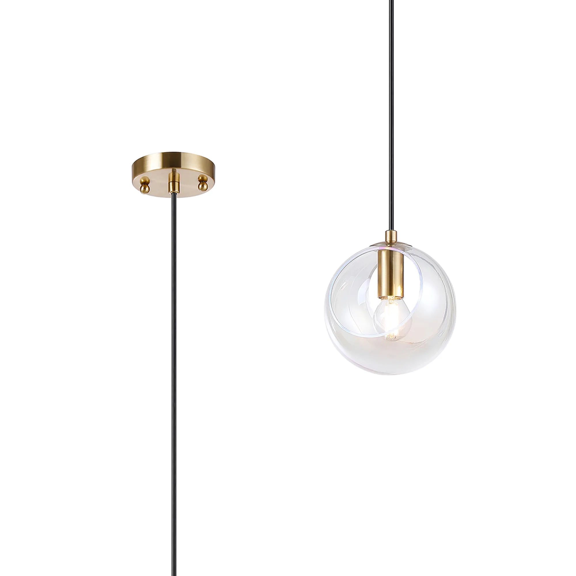 Delmar 1Lt Pendant - Various Colours