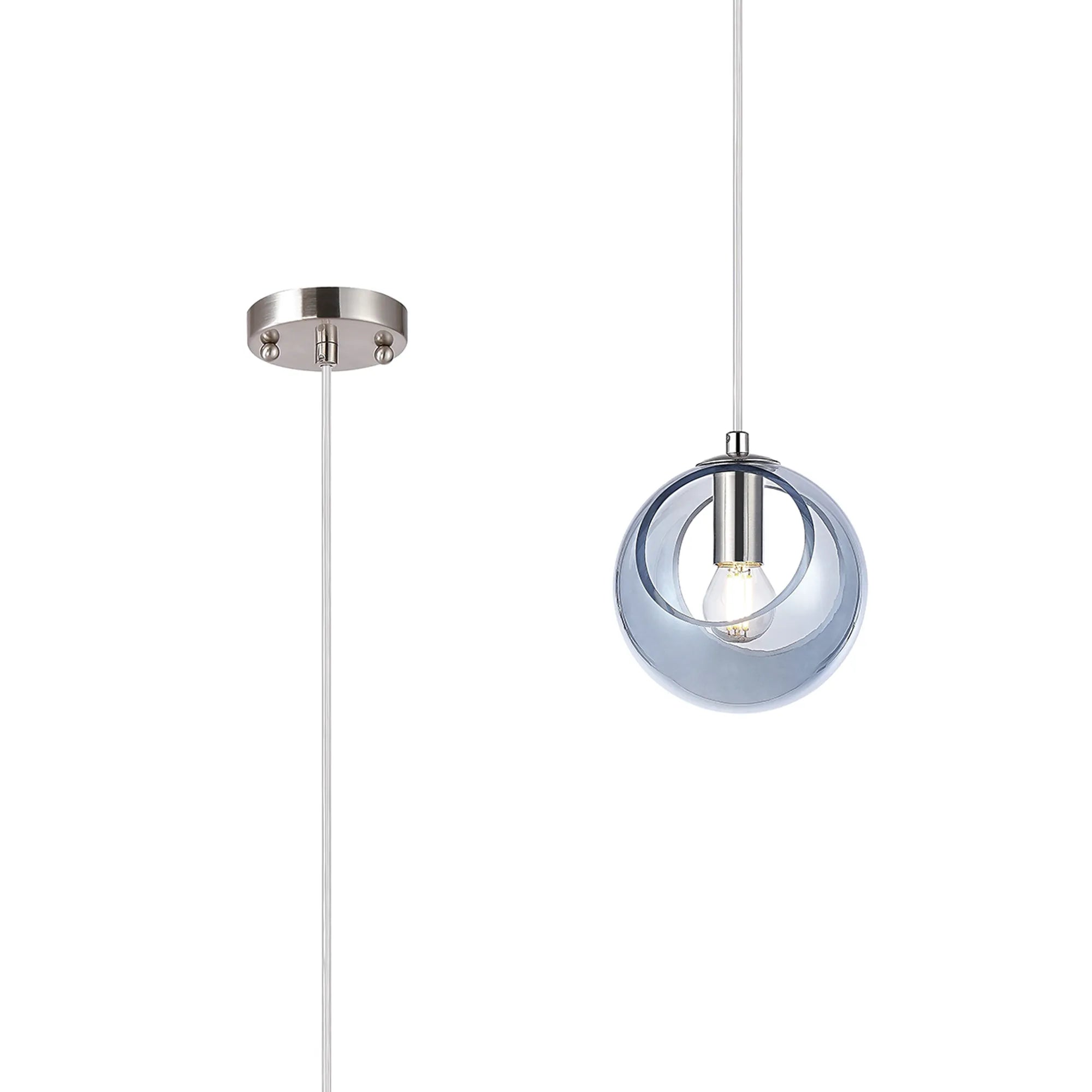 Delmar 1Lt Pendant - Various Colours