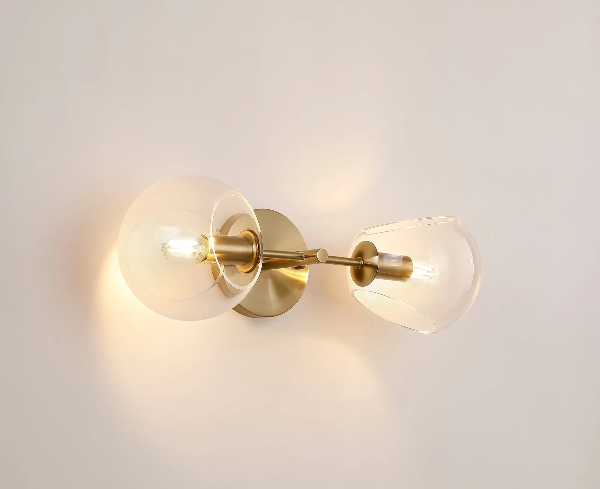 Delmar 2Lt Wall Light - Various Colours