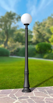 Dino Post Light IP55 - Black/Grey