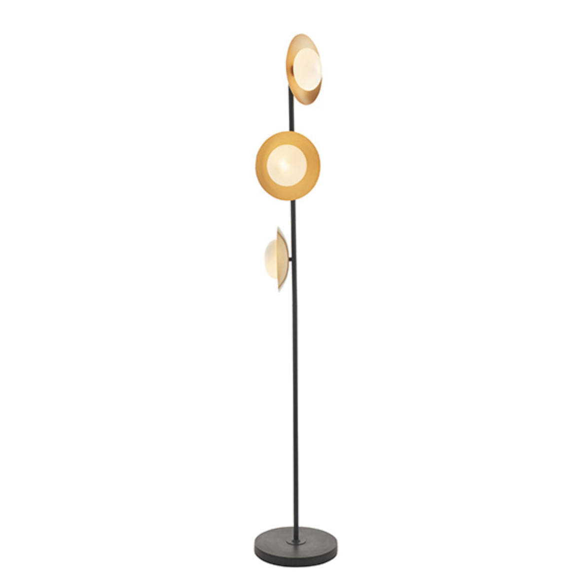 Carnassus 3Lt Floor Lamp - Gold