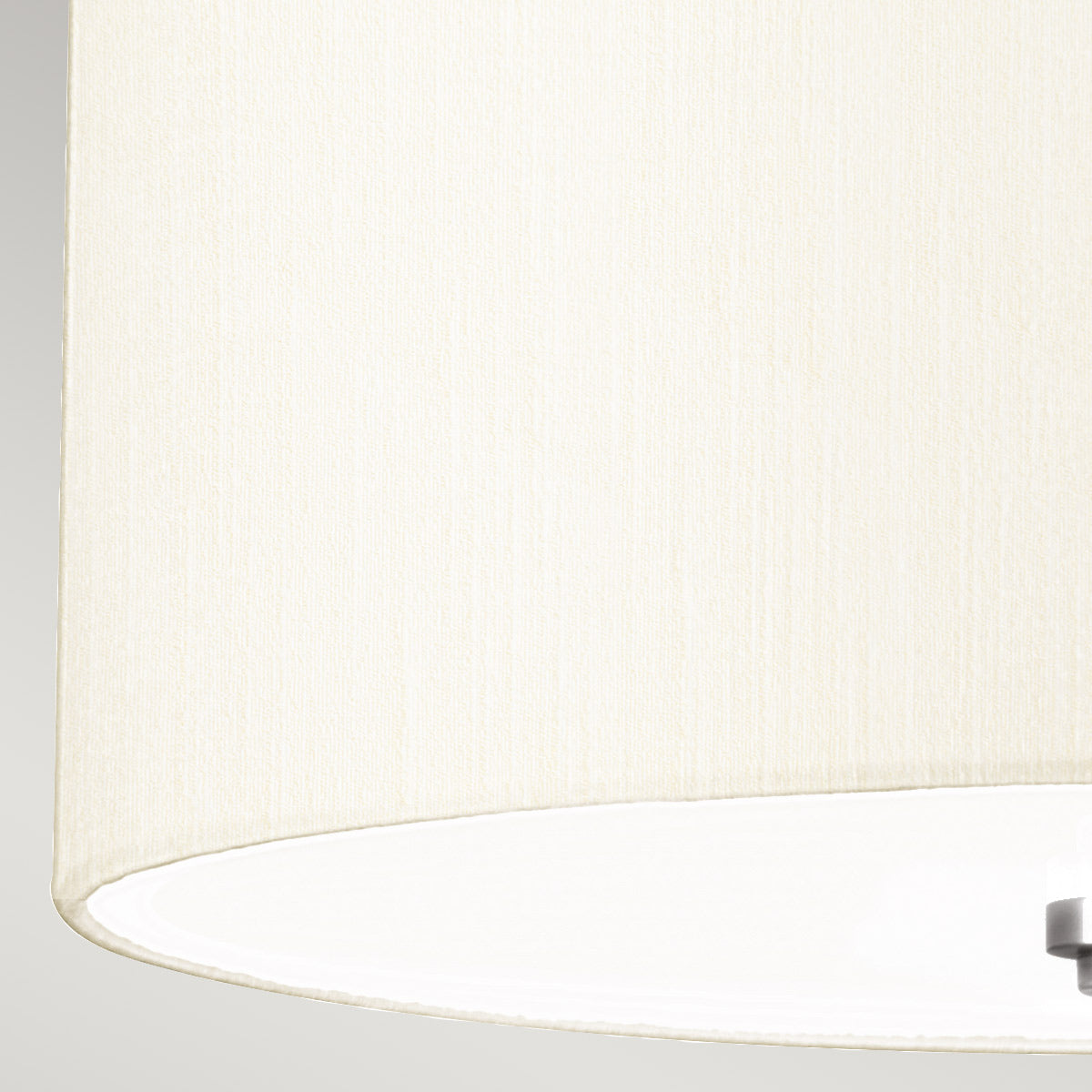 Fletcher Flush - In Various Sizes & Finishes Ivory Shade E27