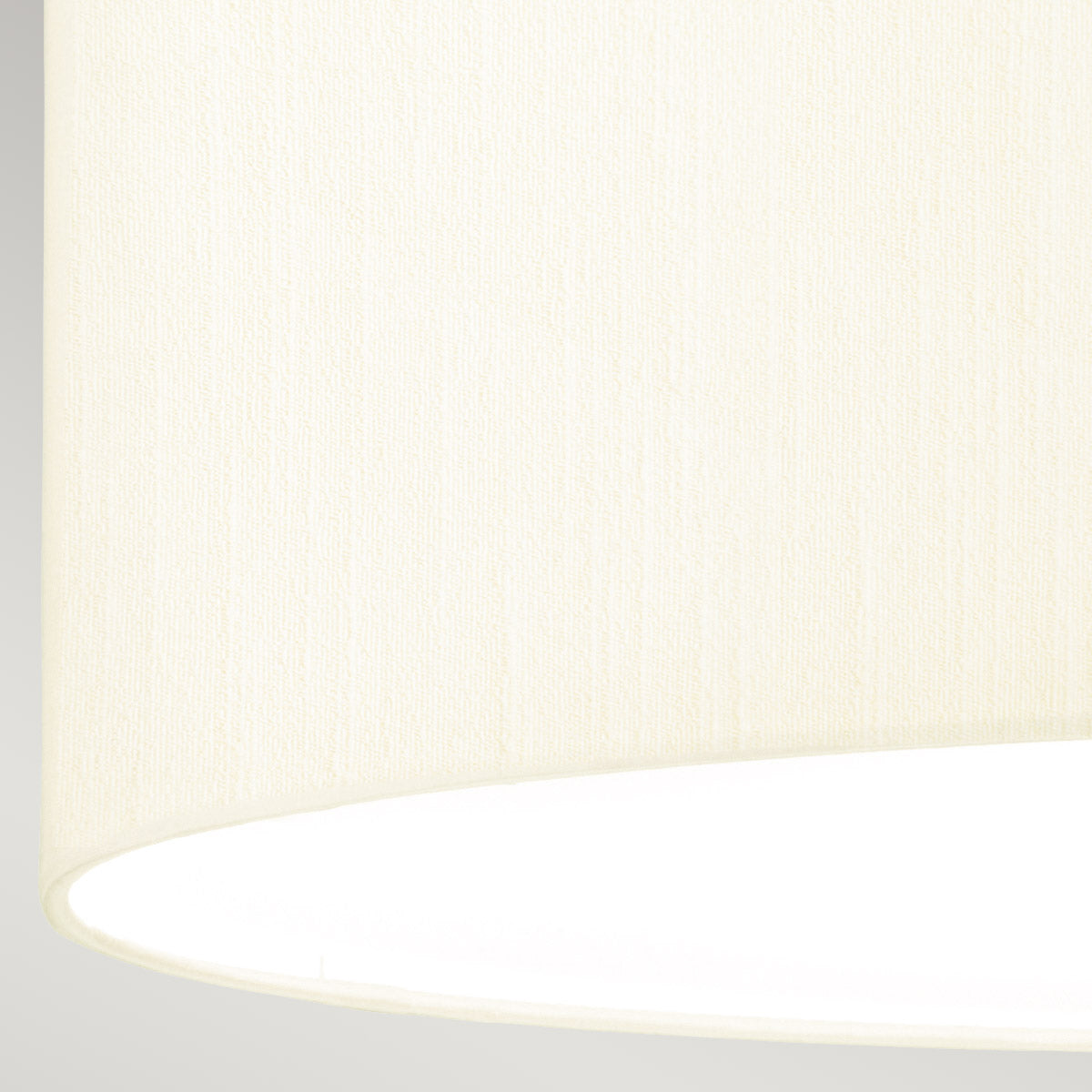 Fletcher Flush - In Various Sizes & Finishes Ivory Shade E27