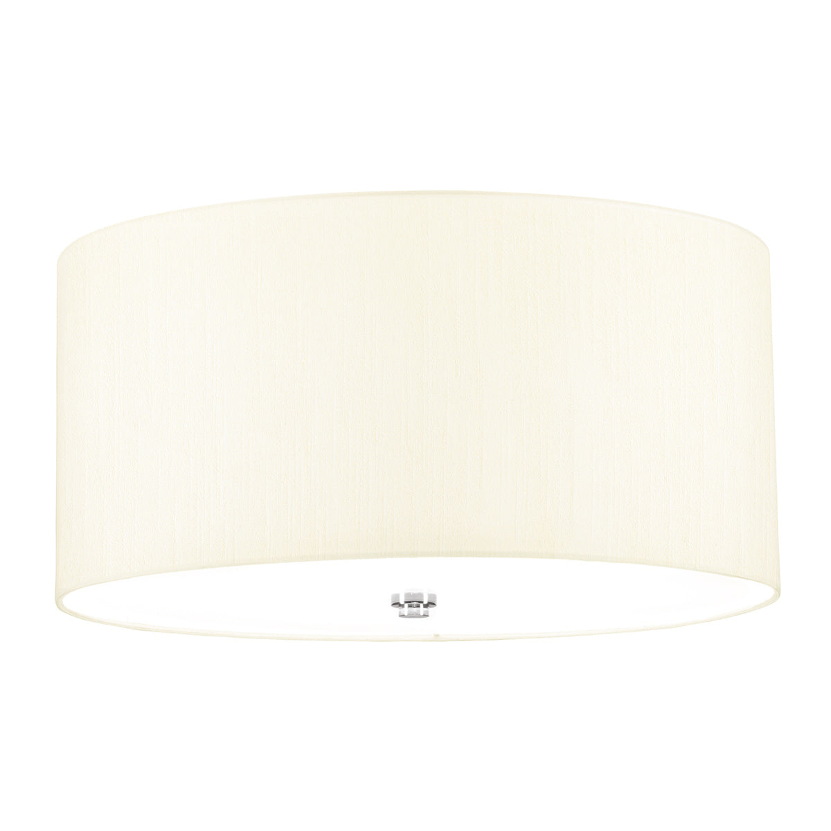 Fletcher Flush - In Various Sizes & Finishes Ivory Shade E27