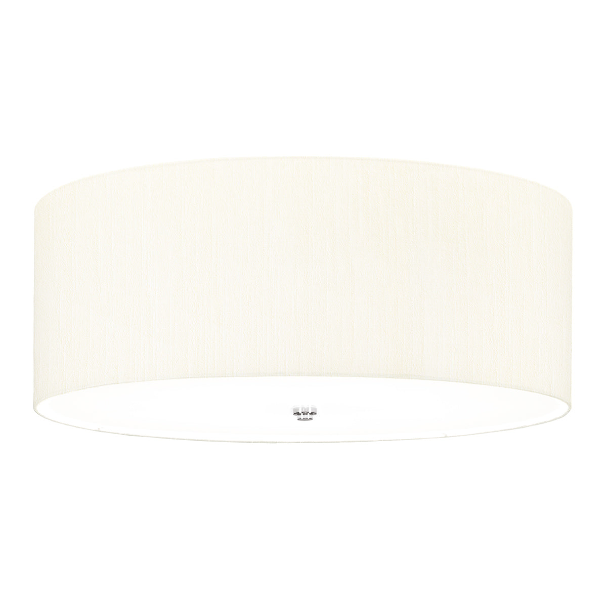 Fletcher Flush - In Various Sizes & Finishes Ivory Shade E27