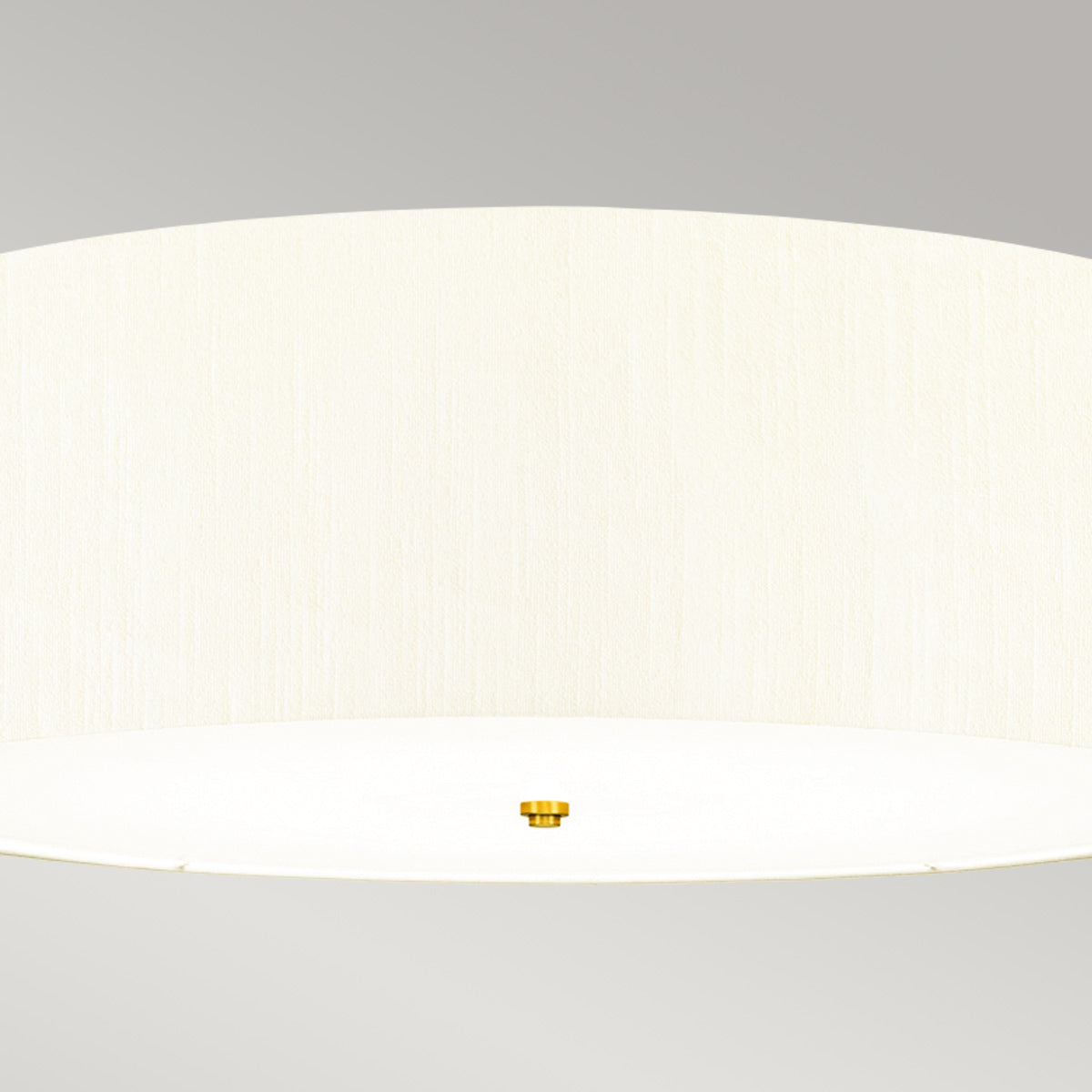 Fletcher Flush - In Various Sizes & Finishes Ivory Shade E27