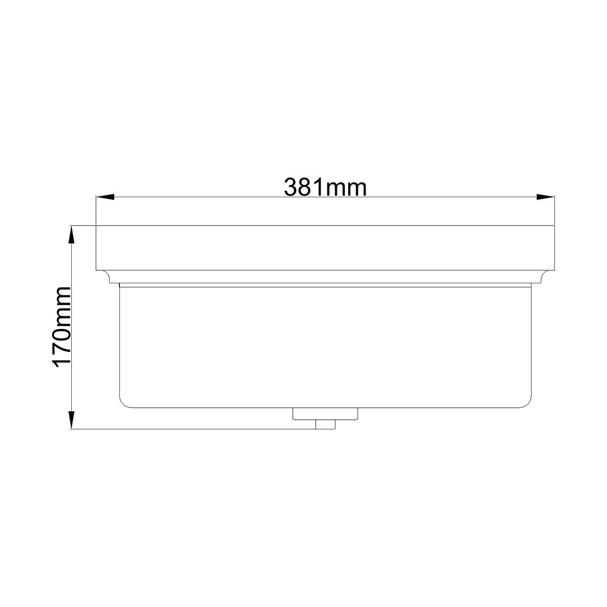 Kincaid 2/3Lt Flush Ceiling Light IP44 – Polished Chrome