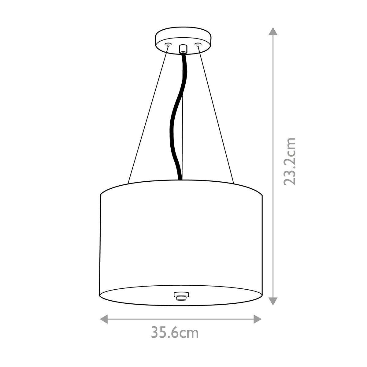 Pearce 3/5/7Lt Pendant In Various Finishes E27