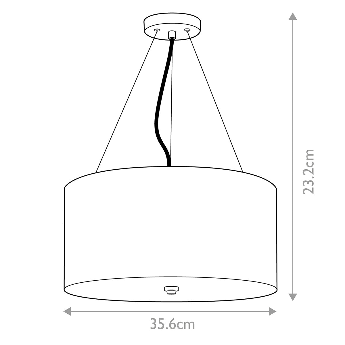 Pearce 3/5/7Lt Pendant In Various Finishes E27