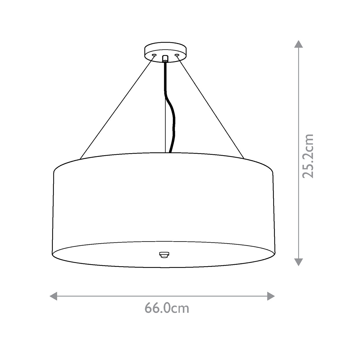 Pearce 3/5/7Lt Pendant In Various Finishes E27
