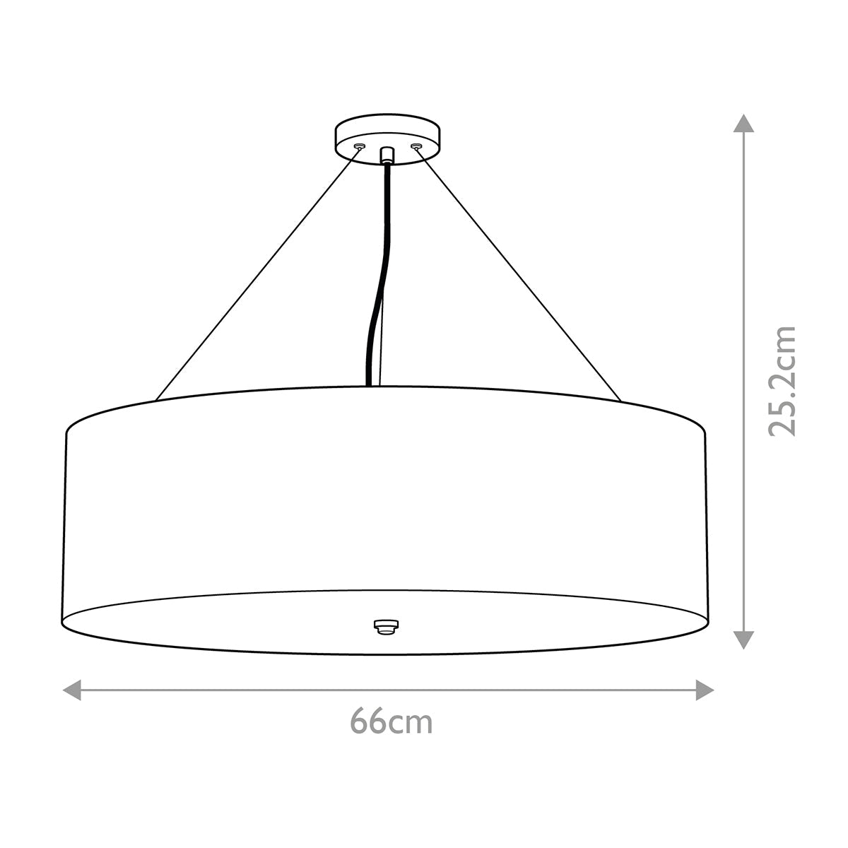 Pearce 3/5/7Lt Pendant In Various Finishes E27