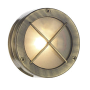 Dock Wall Light Antique Brass IP64