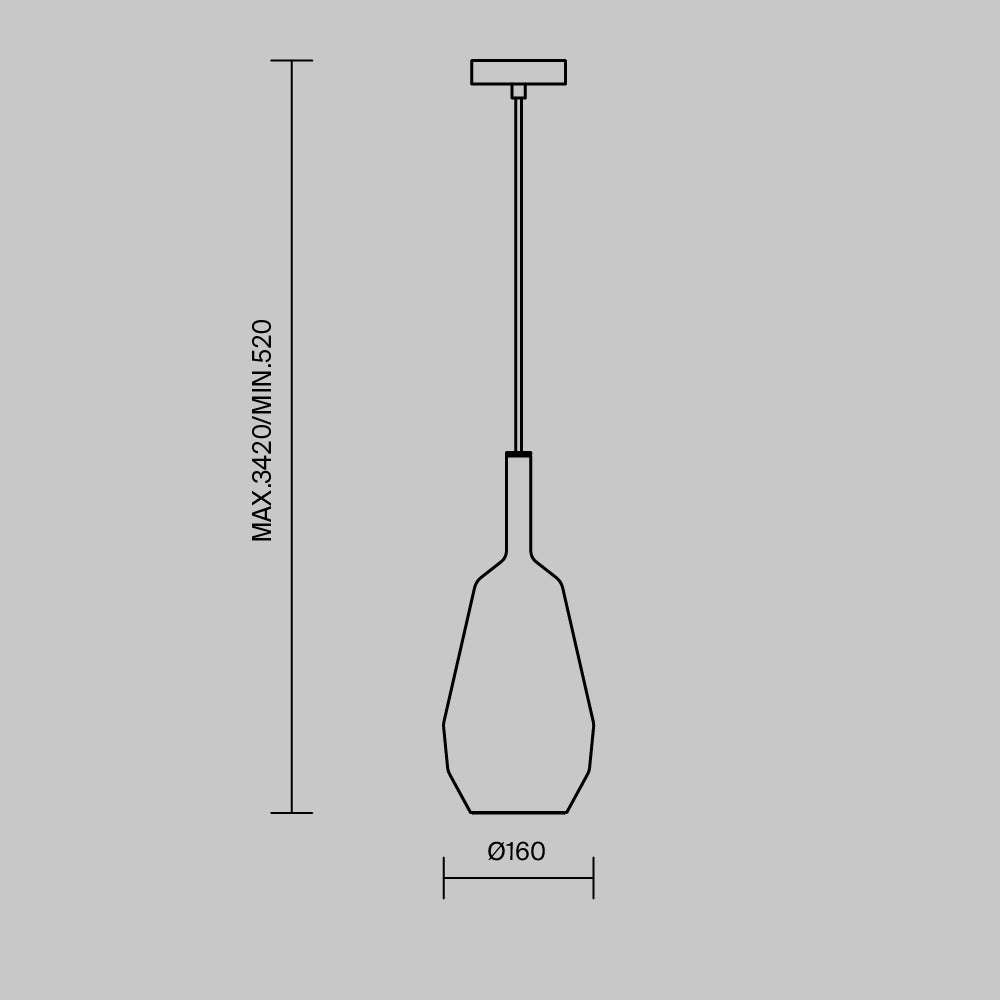 Duality Single Pendant - Various Styles