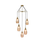 Dante 5 Light Spreader - Bronze Finish
