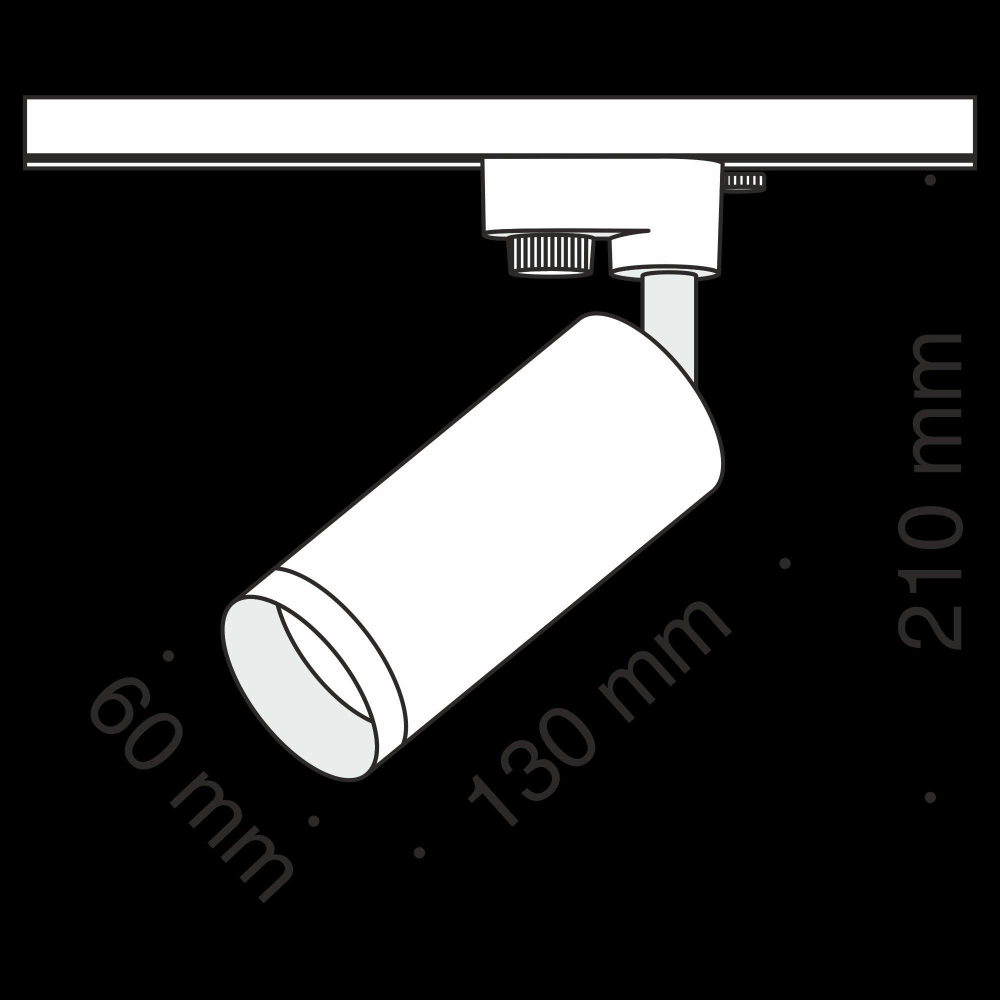 Focus Unity Track Lighting GU10