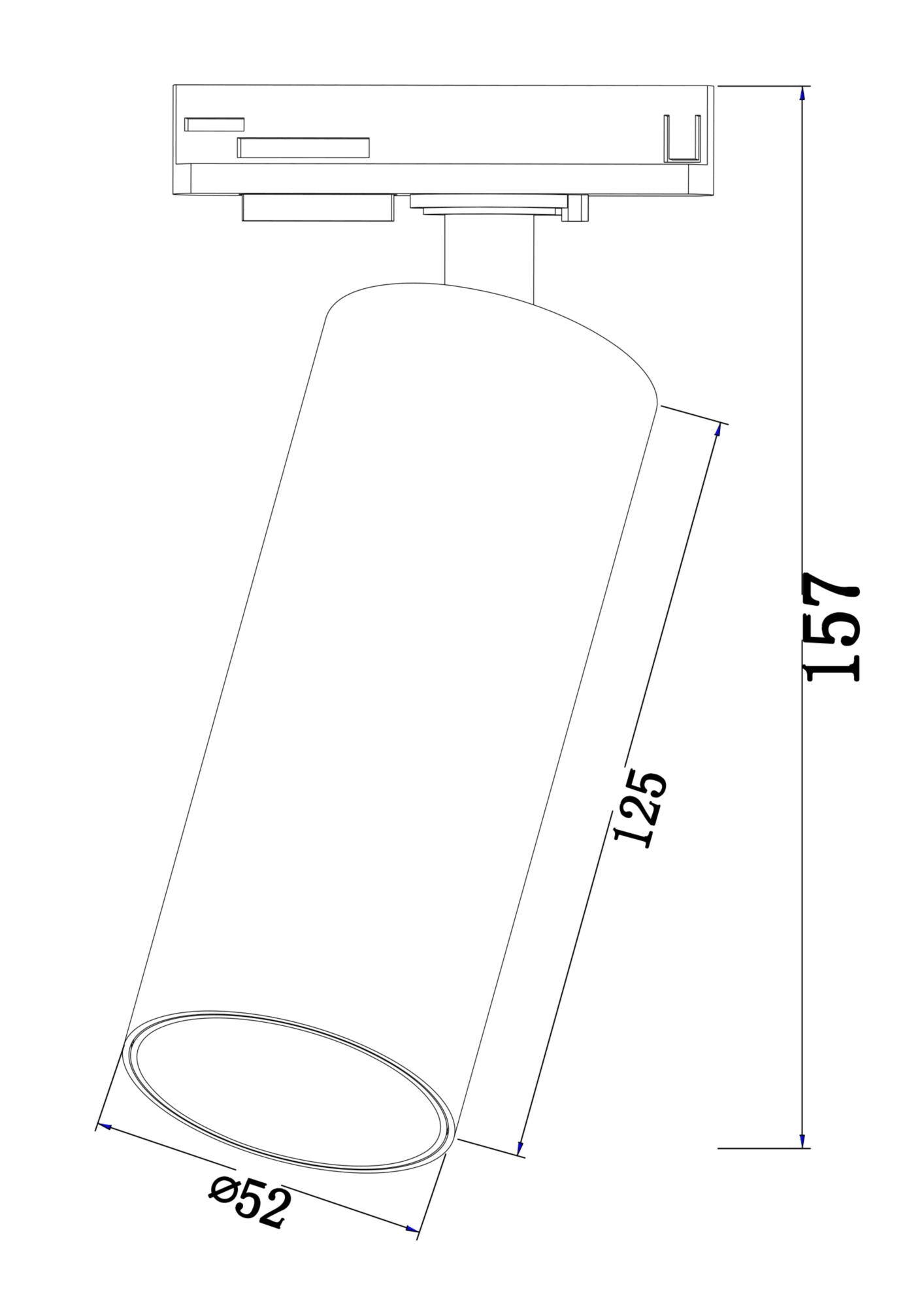 Focus Unity LED Track Light Integrated LED