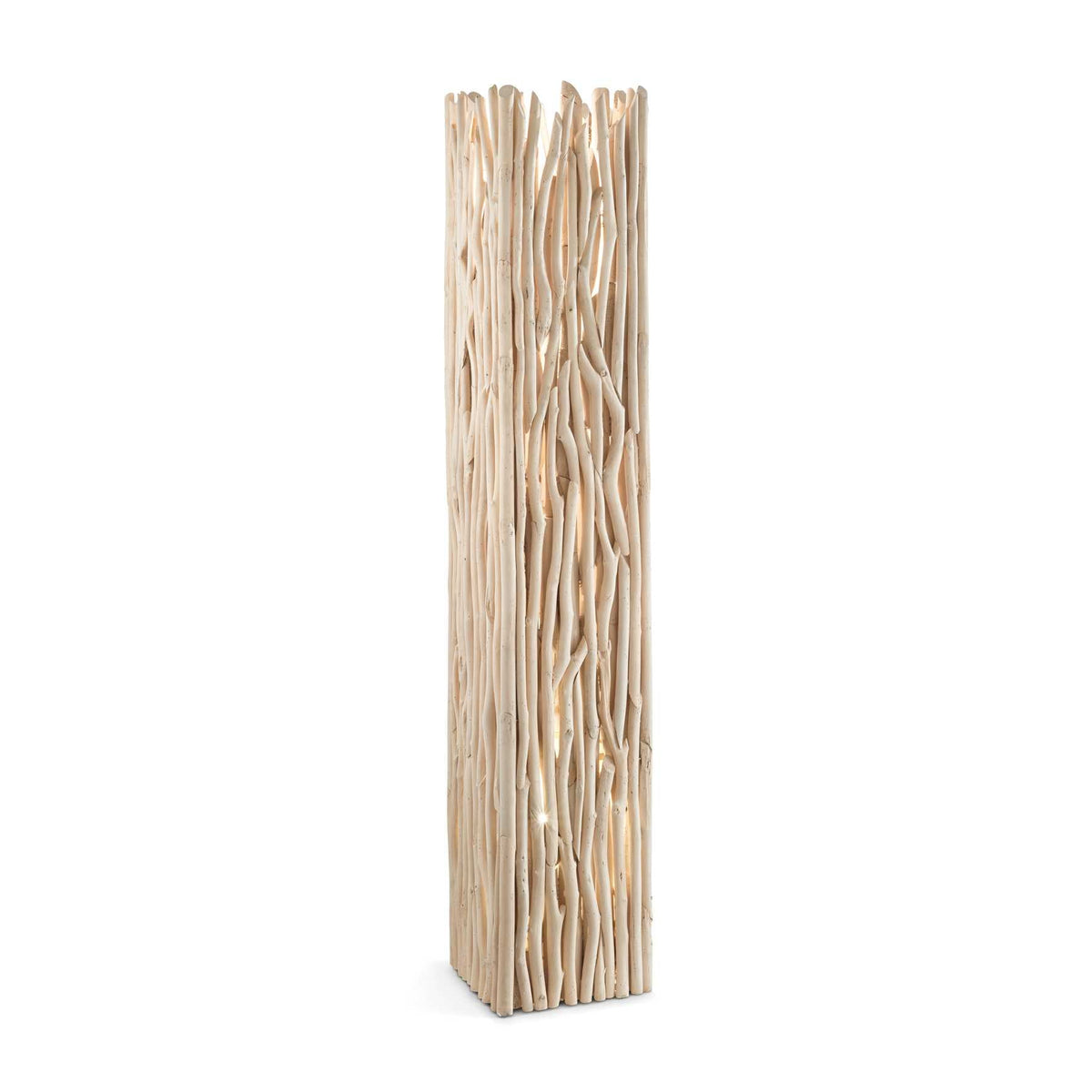 Driftwood Floor Lamp - Wood Finish - Cusack Lighting