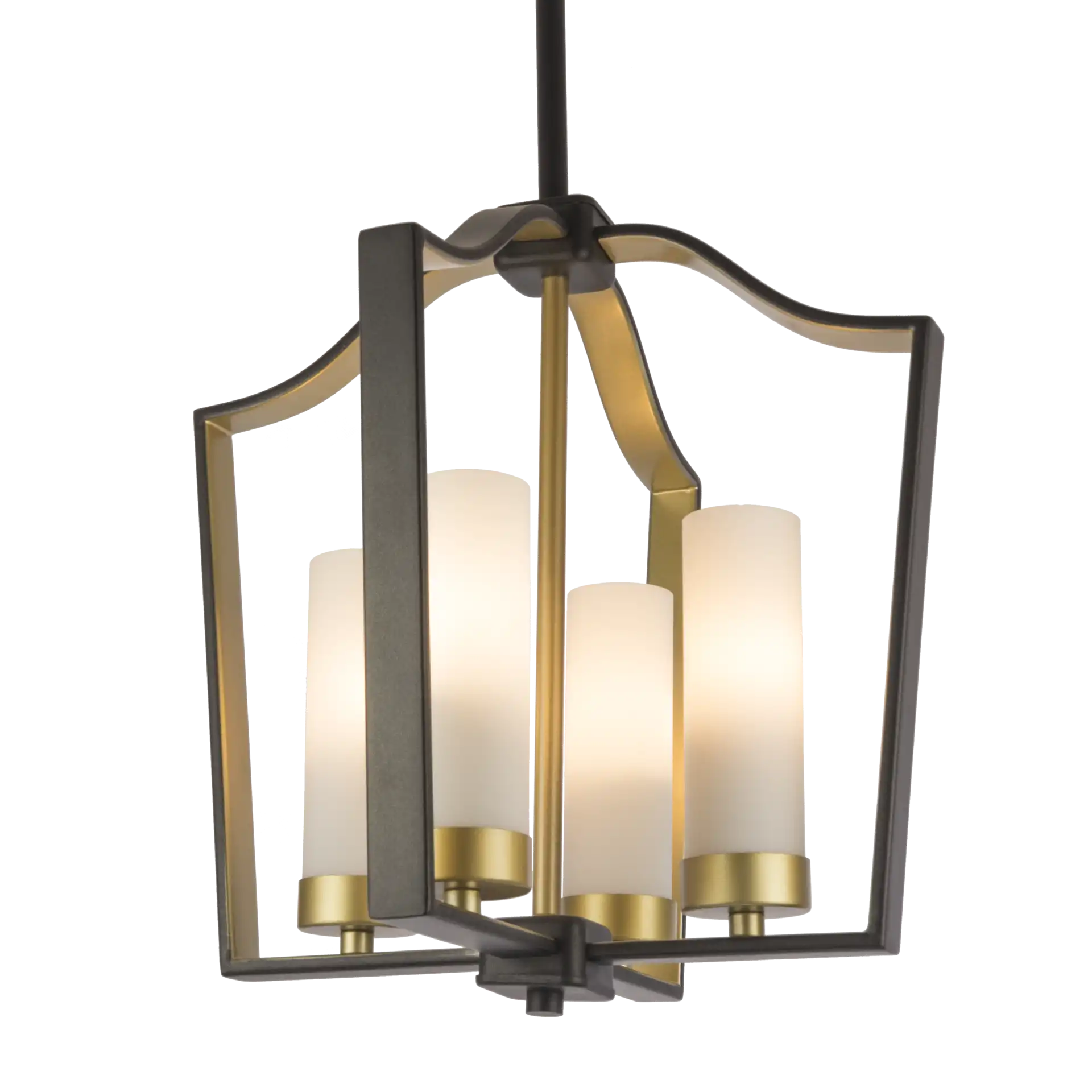 Dublin 4lt Centre Ceiling Light - Gold & Bronze Finish