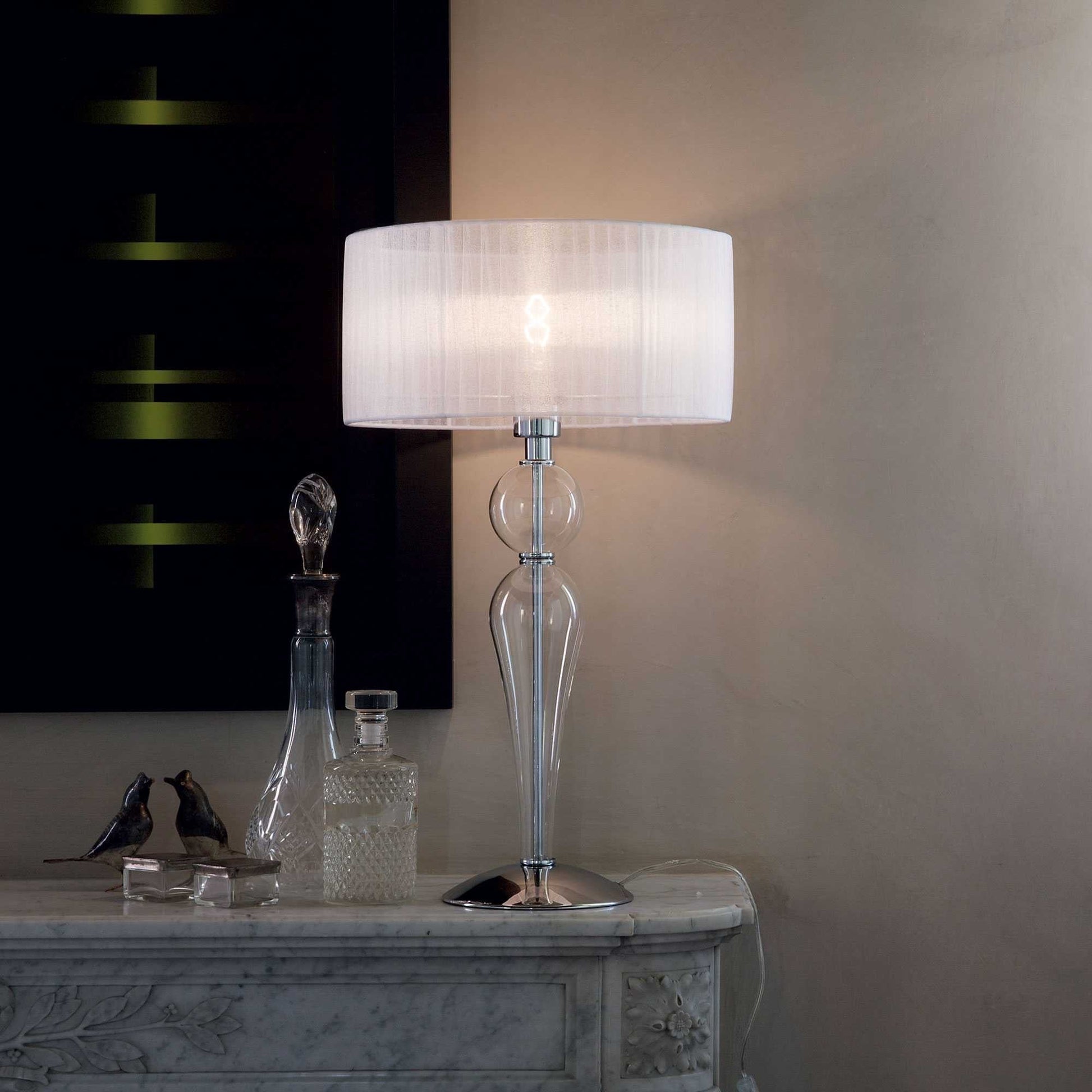 Duchessa Table Lamp Small/Big - Transparent Finish - Cusack Lighting