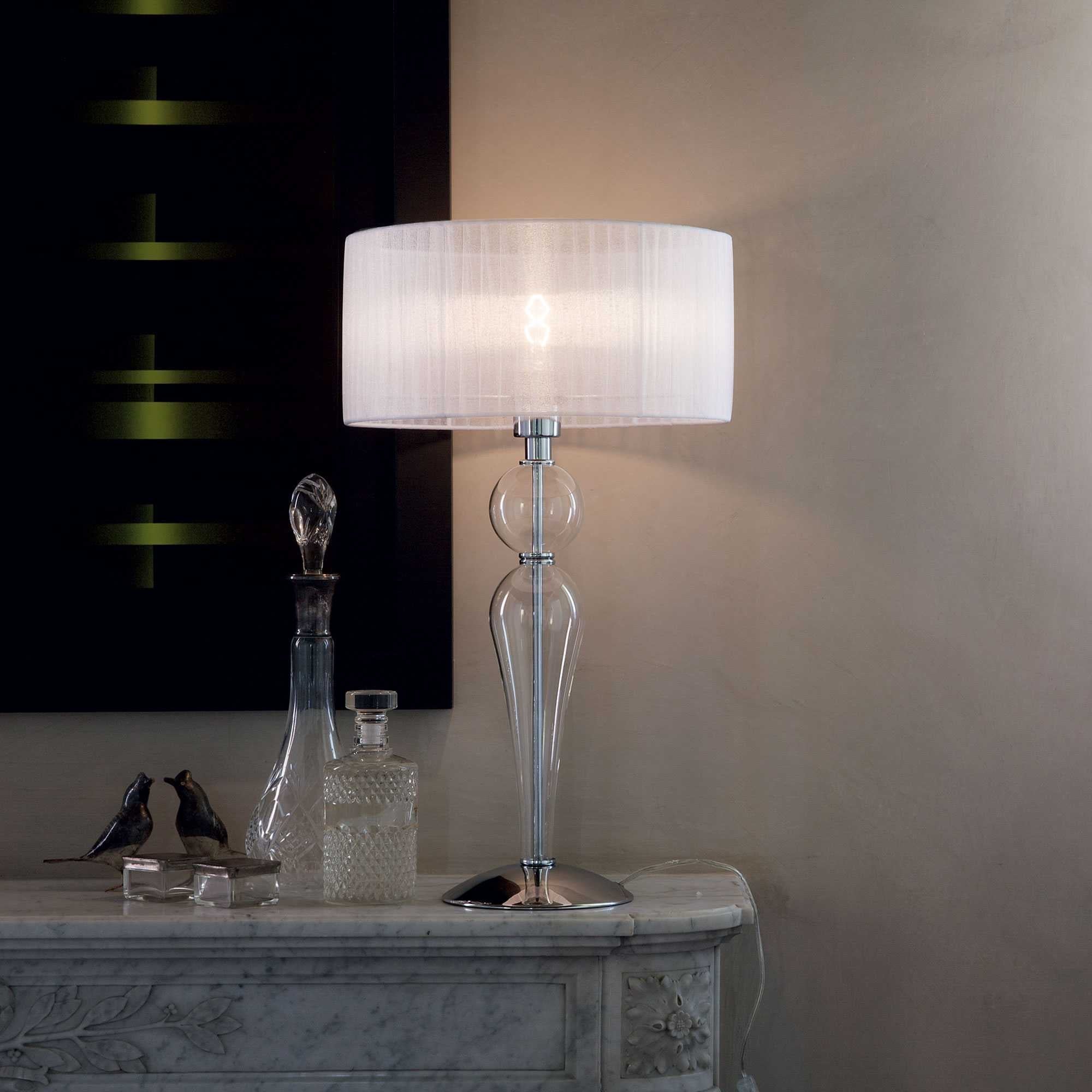 Duchessa Table Lamp Small/Big - Transparent Finish - Cusack Lighting