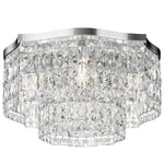 Dune 6lt Centre Ceiling Light - Gold/Chrome