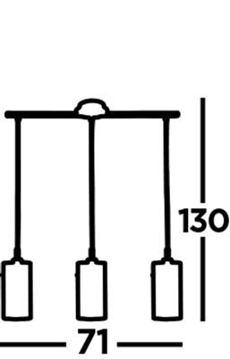 Duo 3Lt Kitchen Light - Various Finish