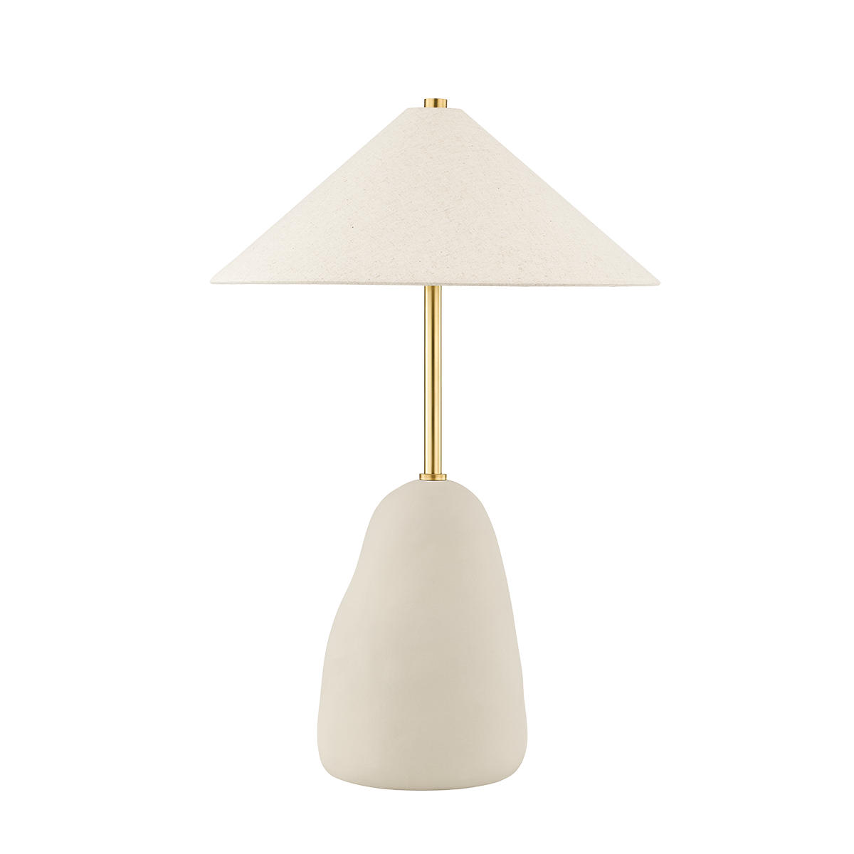 Maia 1Lt Table Lamp - Brass