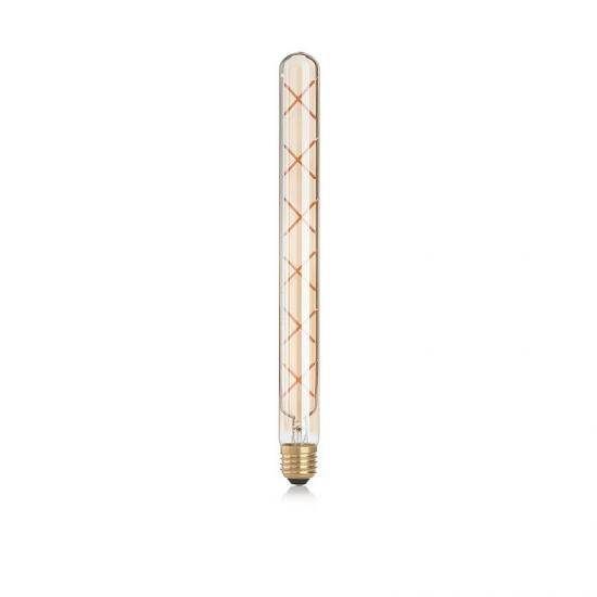 E27 Decorative Tube Amber Bulb - Cusack Lighting